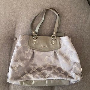 Coach bag grey